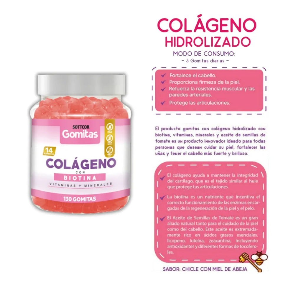 Gomitas Adulto Colágeno - SOTTCOR